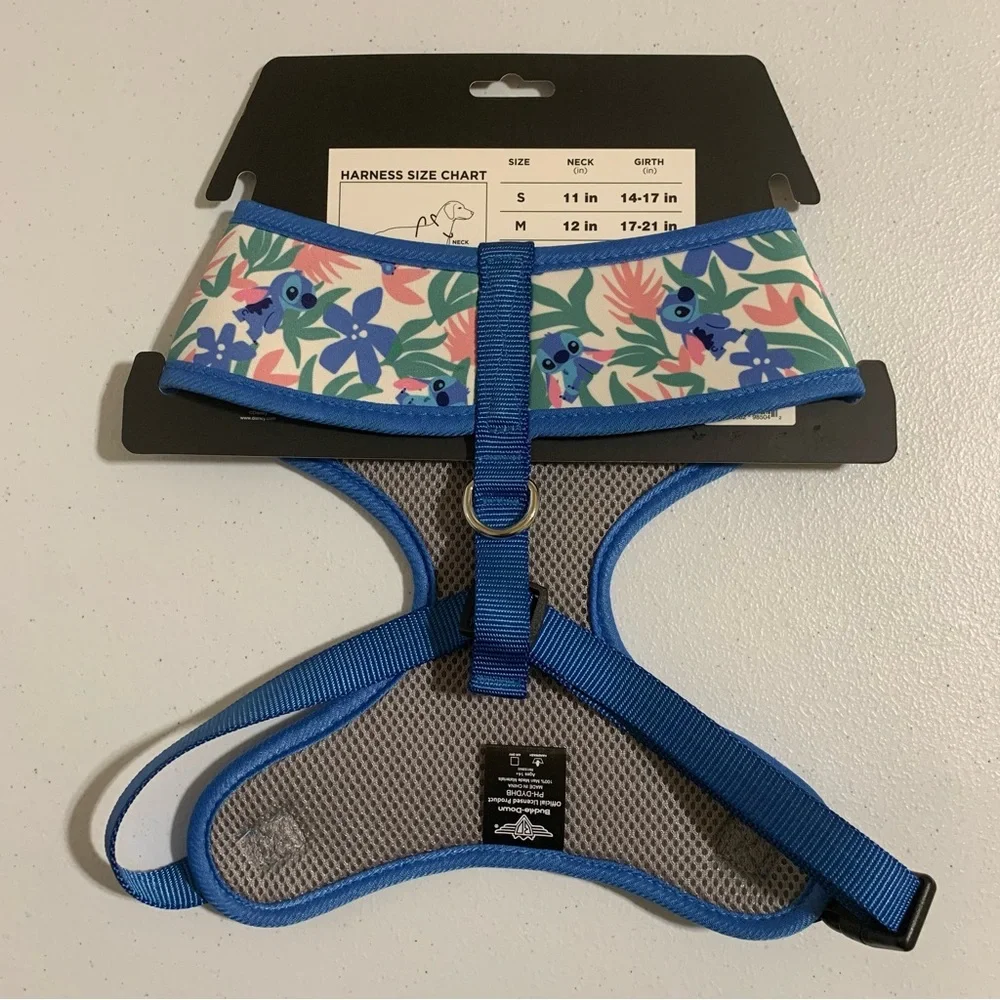 Disney Lilo & Stitch Pet Harness-Size L New